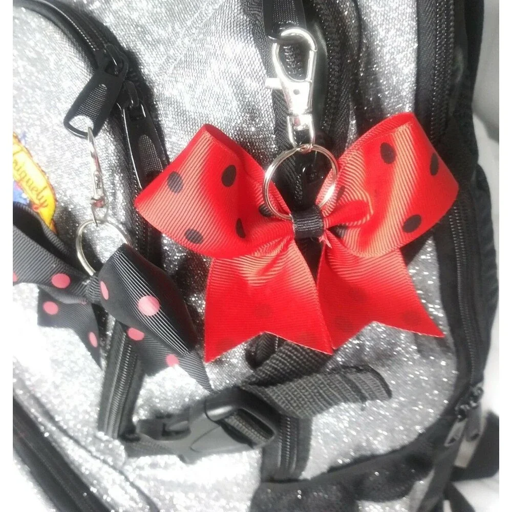 Metallic Silver Backpack All Star Challenge National Champion  Cheerleading Back